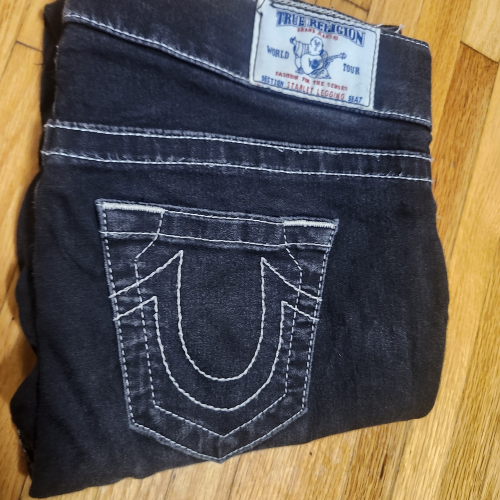 True Religion Women's Black Jeans